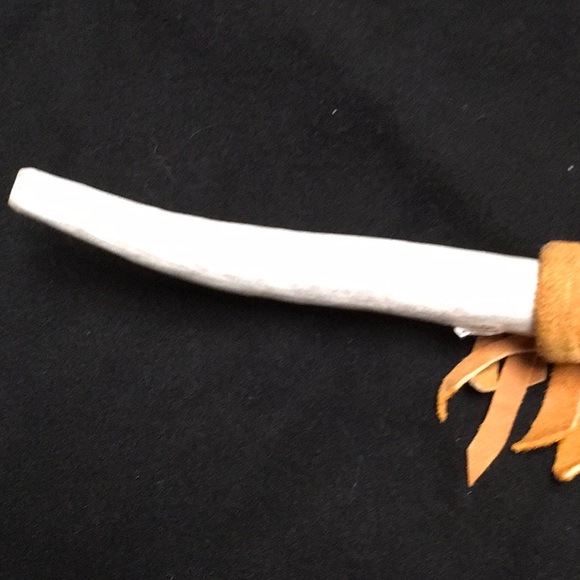 VintagePawn AmIndian PeacPipe BuffaloBone Eagle - Picture 9 of 16